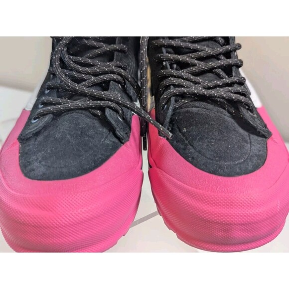 VANS SK8 Hi Dip MTE-2 Hiking Boots Shoes Pink Black Suede Womens 5.5 - Picture 2 of 10
